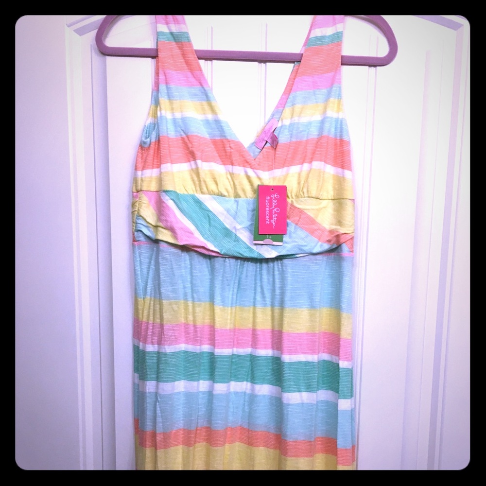NWT Sloane Maxi Lazy Day’s Stripe